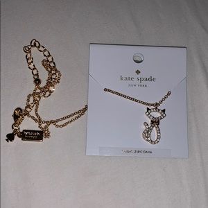 Brand New Kate Spade Cat Necklace 🐈